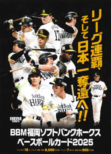 「’２５　福岡ソフトバンクホークス　ＢＯＸ」